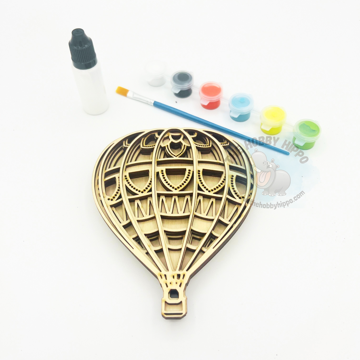 Hot Air Balloon Kids Paint Kit