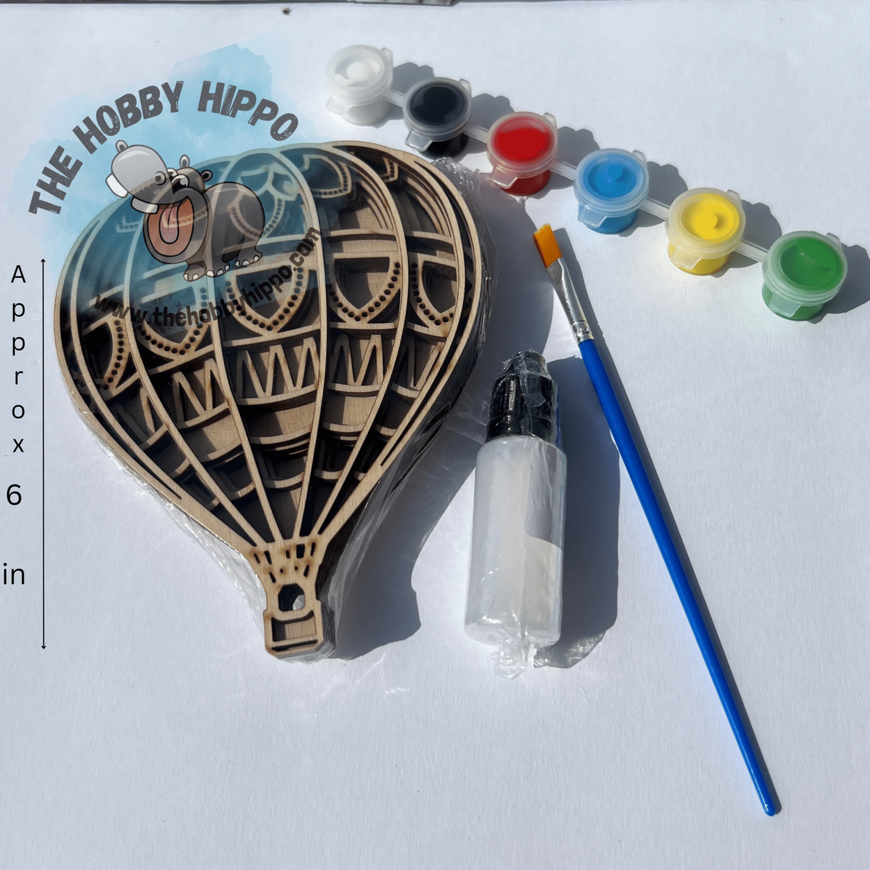 Hot Air Balloon DIY Paint Kit