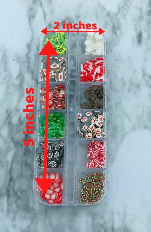 Christmas Polymer Clay Slices