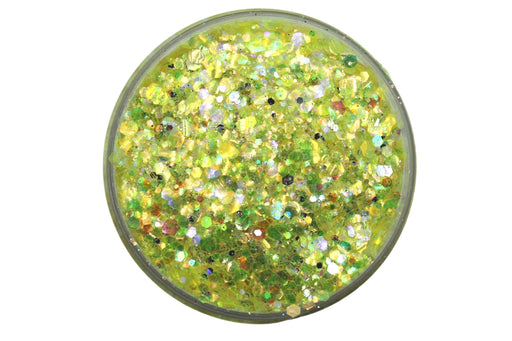 Lucky Ducky is a yellow chunky mix glitter