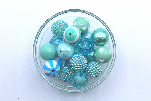 Teal Beads