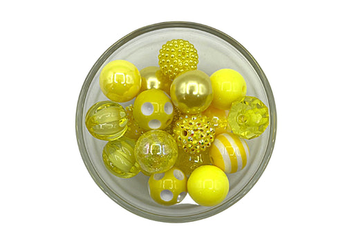 Yellow Acrylic Mix 20mm